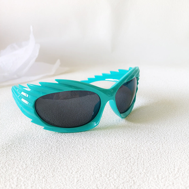 Gafas de sol de ciclismo de marco grande y2k al por mayor